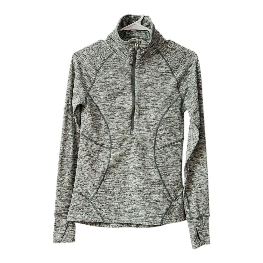 Eddie Bauer 1/4 Zip Pullover Women's Size S Green Activewear Athleisure